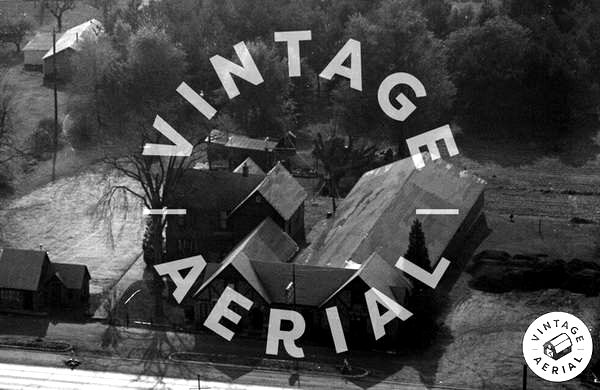 Hilltop Bowling Bar - 1981 Aerial (newer photo)